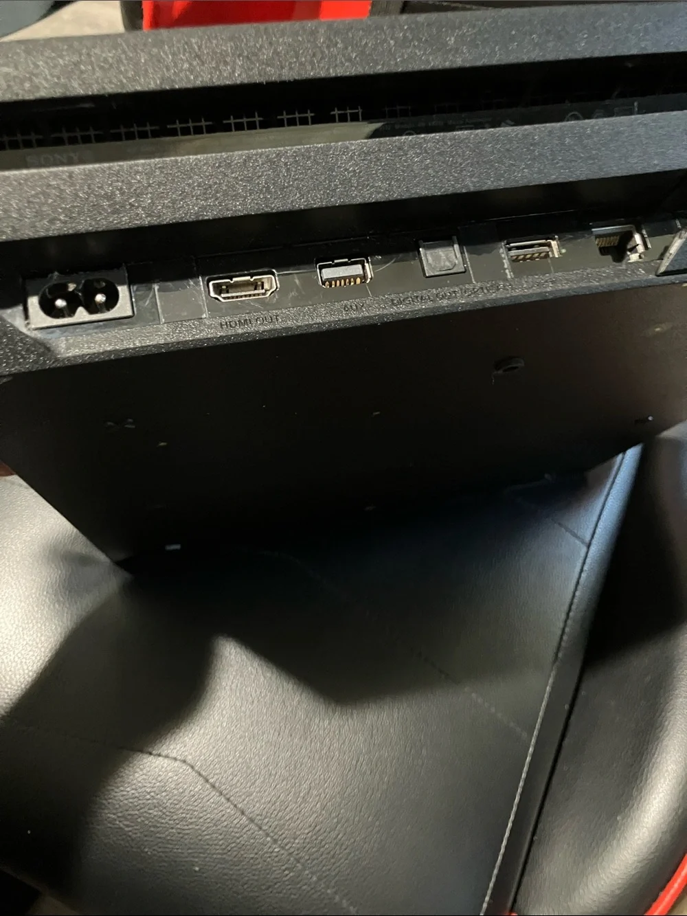 Sony Black PlayStation PS4 game system